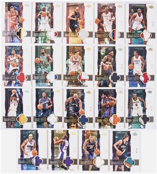 2003-04 UD "Exquisite Collection" Patch Parallel Card Collection (19) - All Numbered /10